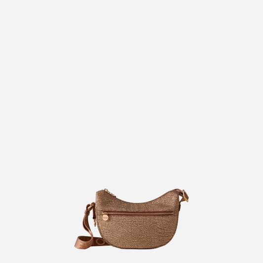 borbonese ECO LINE LUNA BAG MINI Beige/marrone 