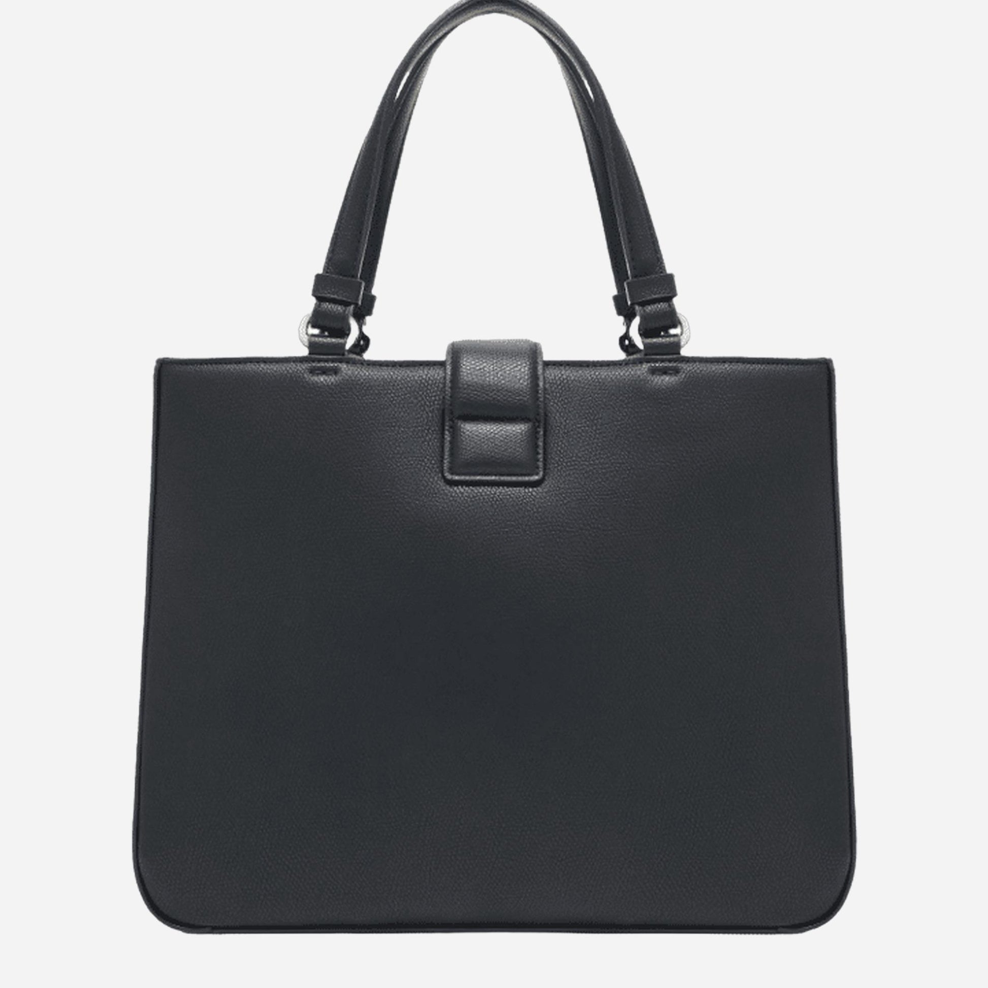 ARMANI EXCHANGE Borsa a mano in ecopelle BLACK 