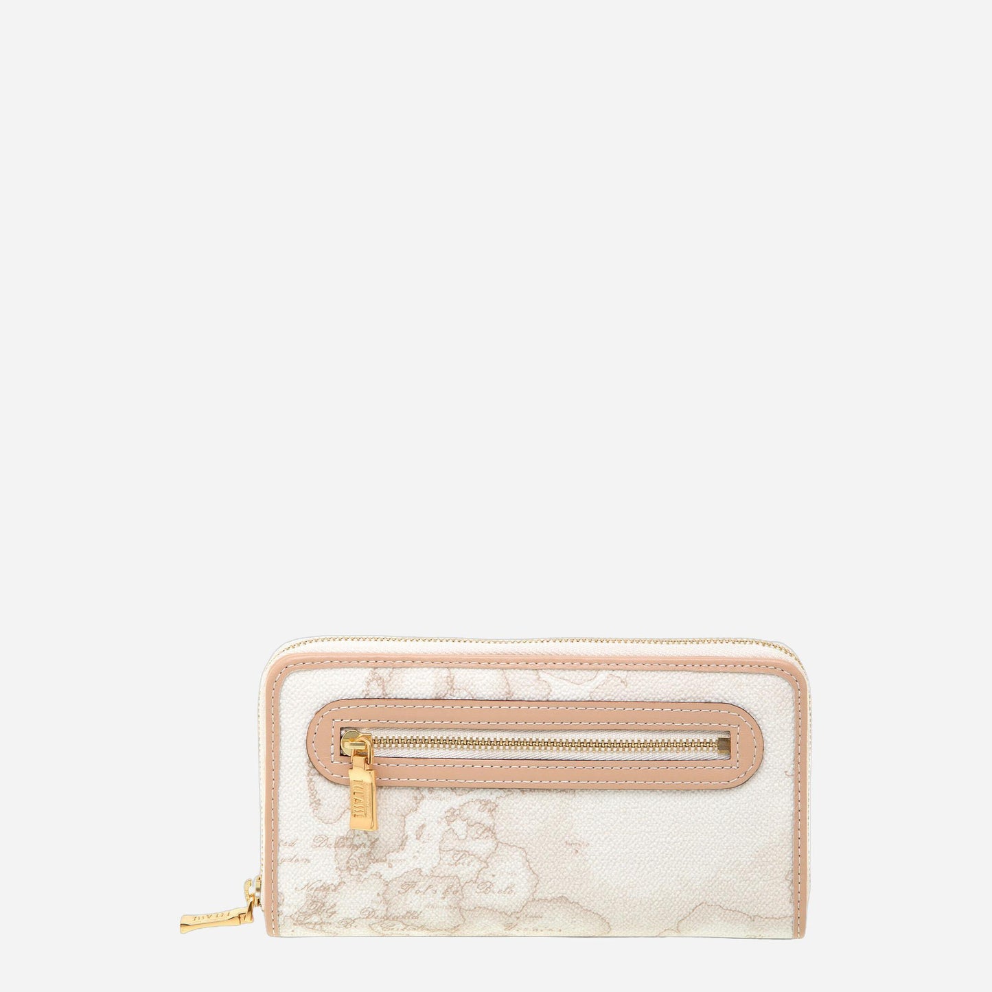 ALVIERO MARTINI Geo white Portafogli grande con zip Geo White 