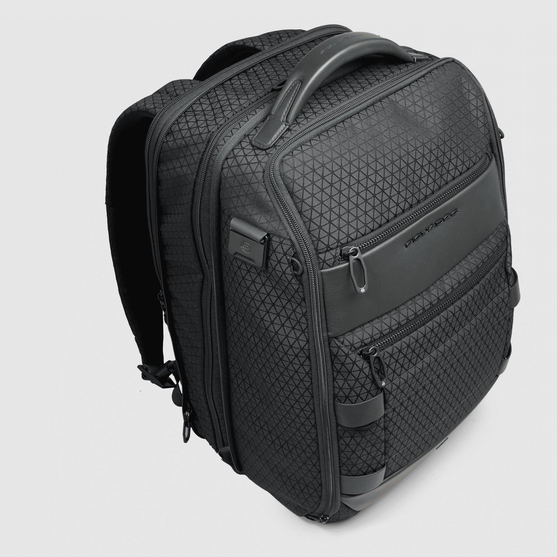 PIQUADRO Zaino da viaggio modulare porta pc e iPad® Verde 