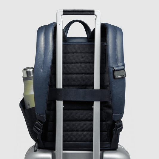 PIQUADRO Zaino uomo porta pc e iPad® Blu 