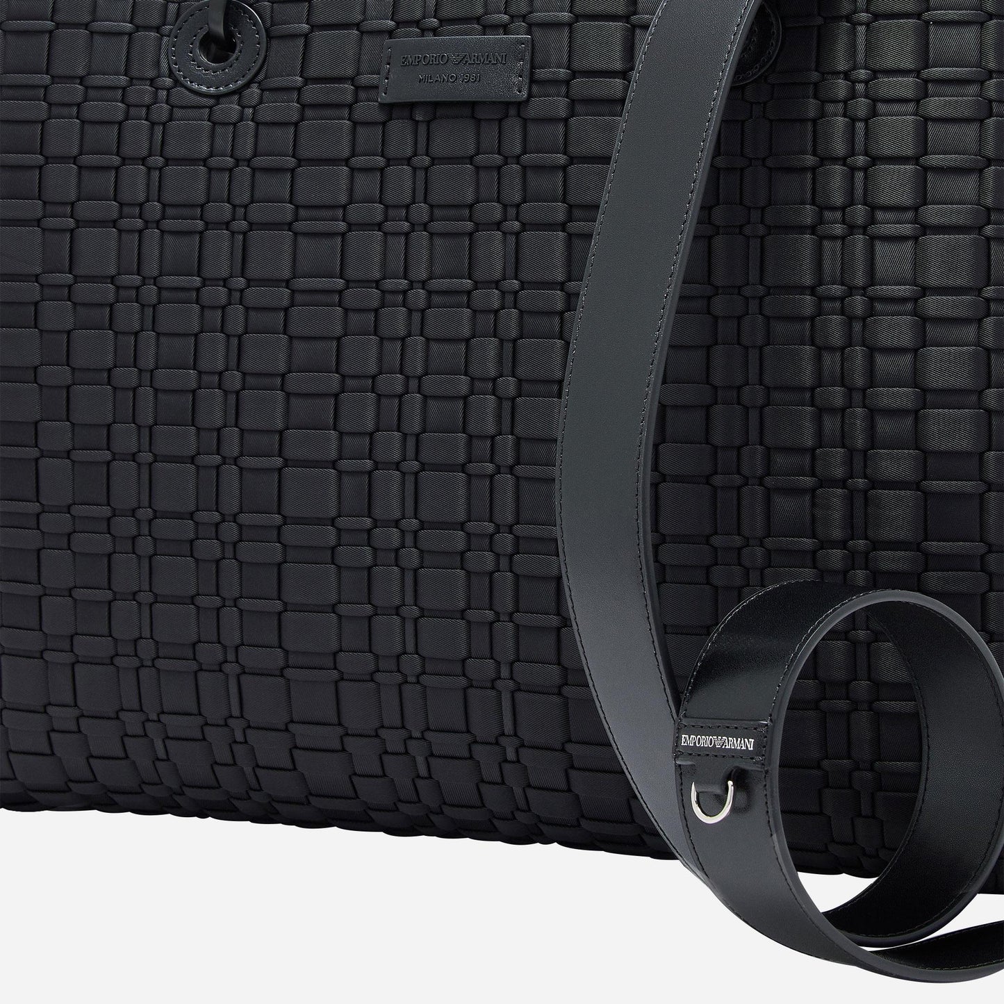 Emporio Armani SHOPPING BAG BLACK BEAUTY 