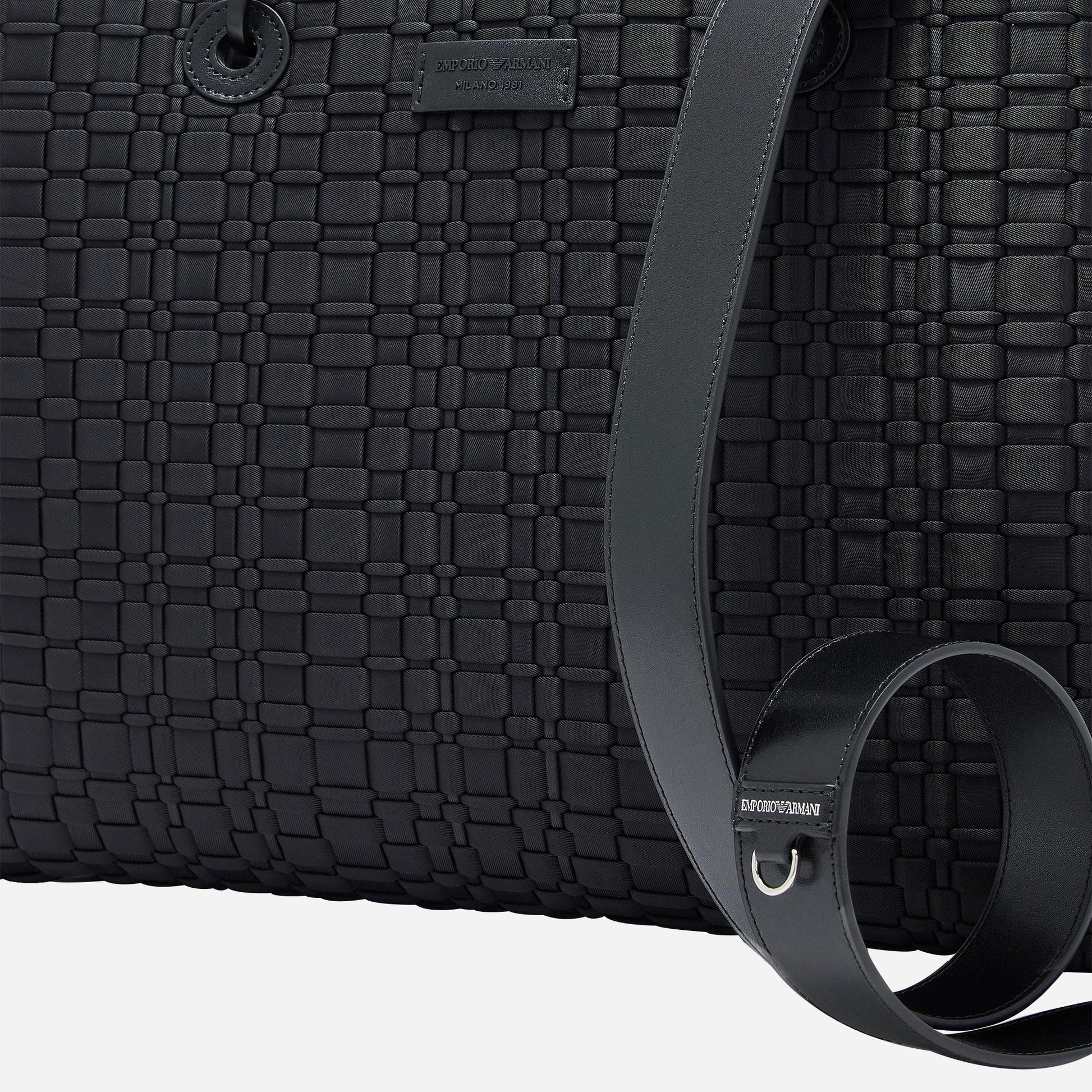 Emporio Armani SHOPPING BAG BLACK BEAUTY 