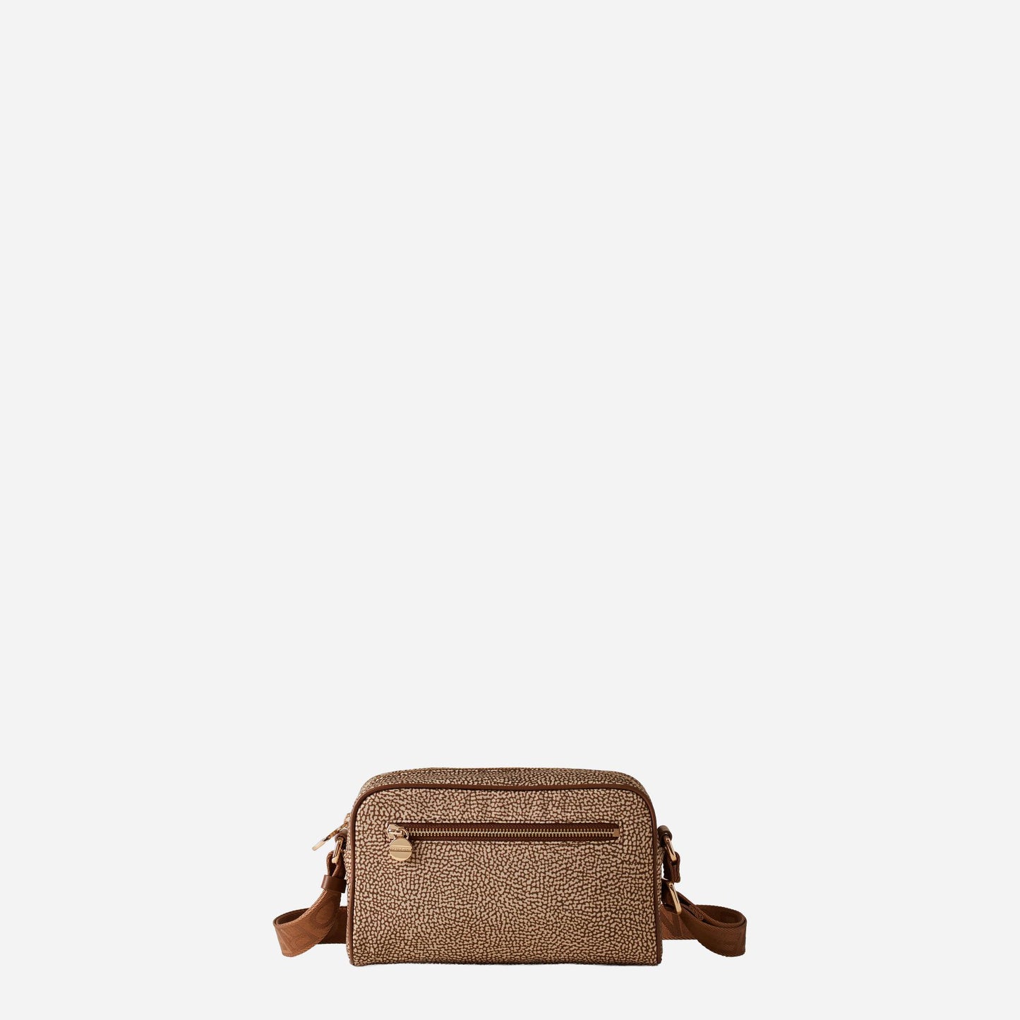borbonese ECO LINE BORSA CAMERA CASE Beige/marrone 