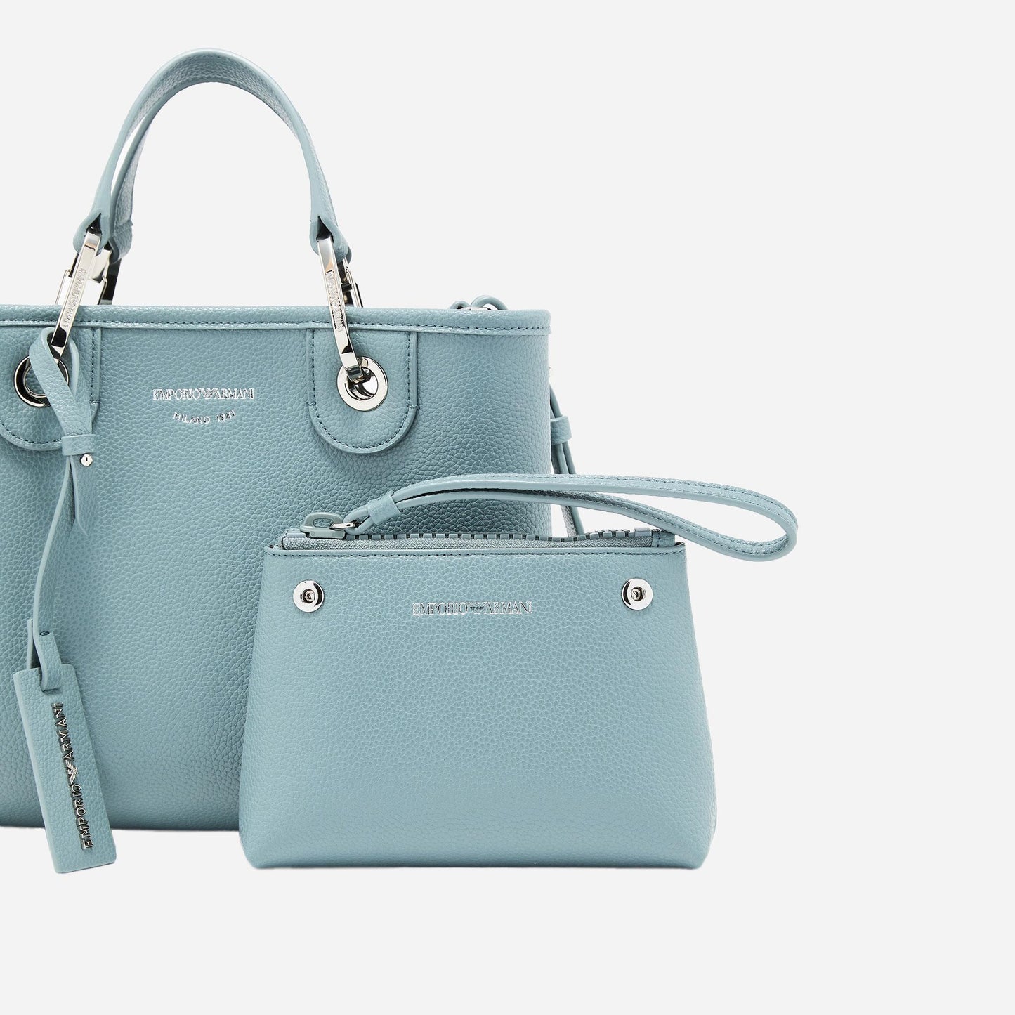 Emporio Armani SHOPPING BAG POLVERE/MOKA 