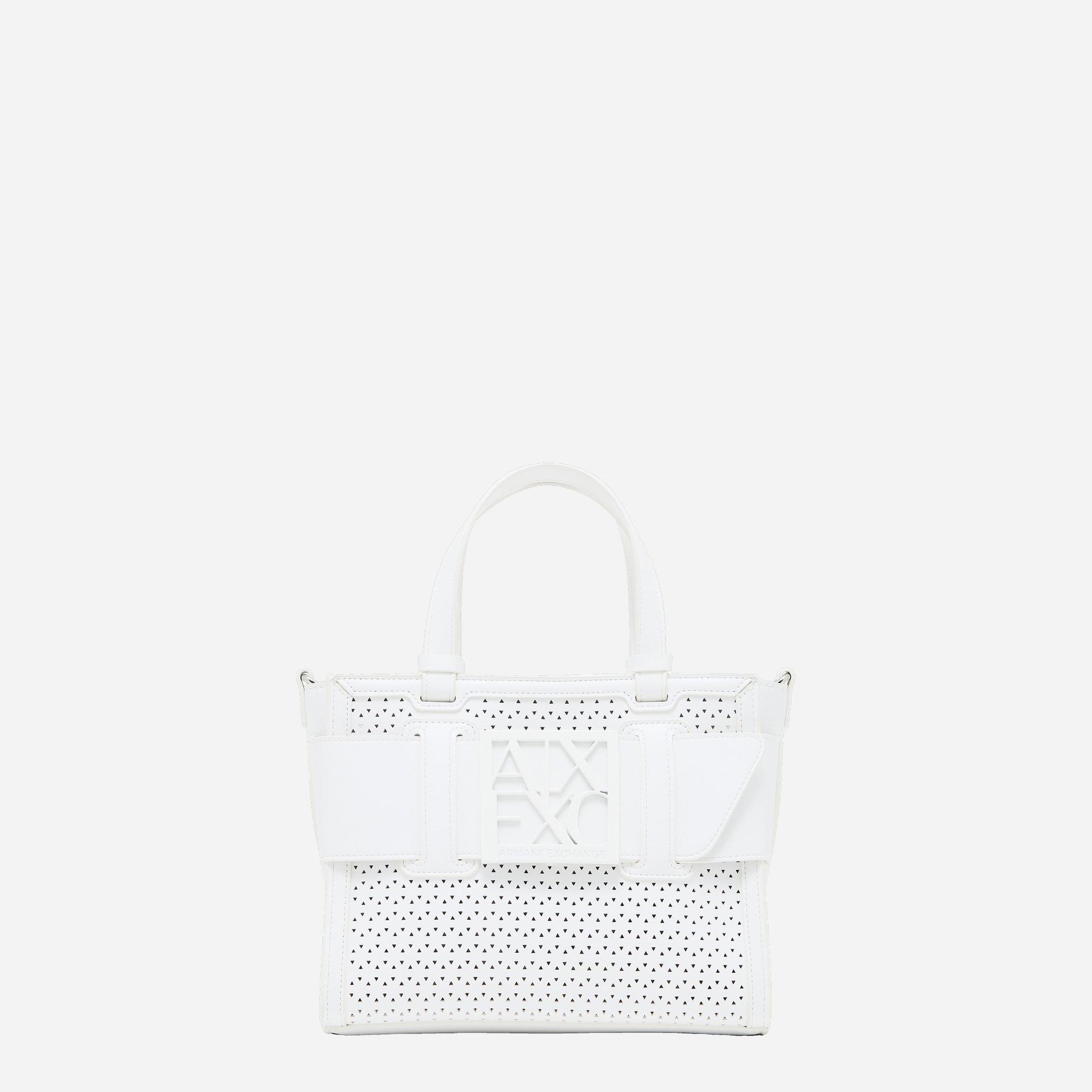 ARMANI EXCHANGE Shopper Off White 