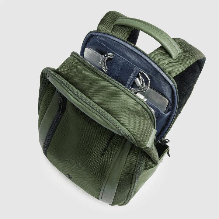PIQUADRO Zaino porta PC 14' Verde 