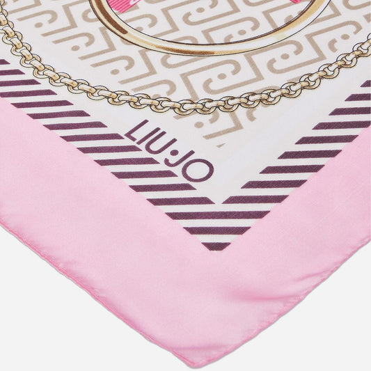 LIU JO Foulard con nastri Peaches 