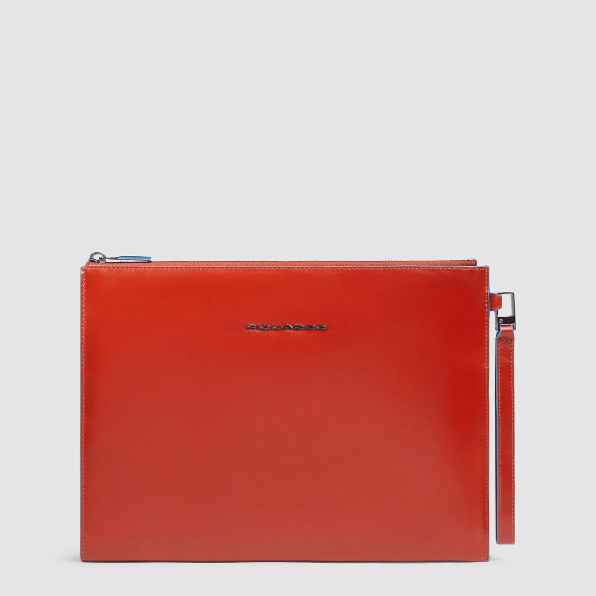 PIQUADRO Pochette uomo porta iPad® in pelle con polsiera cuoio 4 