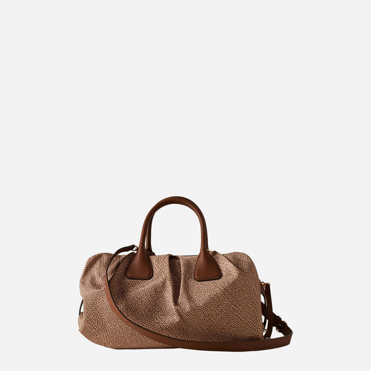 borbonese VIS A VIS BAULETTO LARGE Beige/marrone 