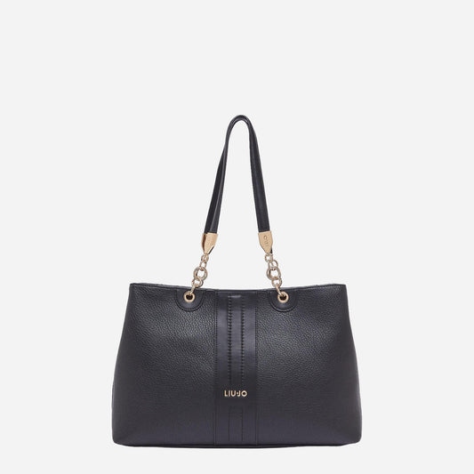 LIU JO Borsa a spalla media BLACK 