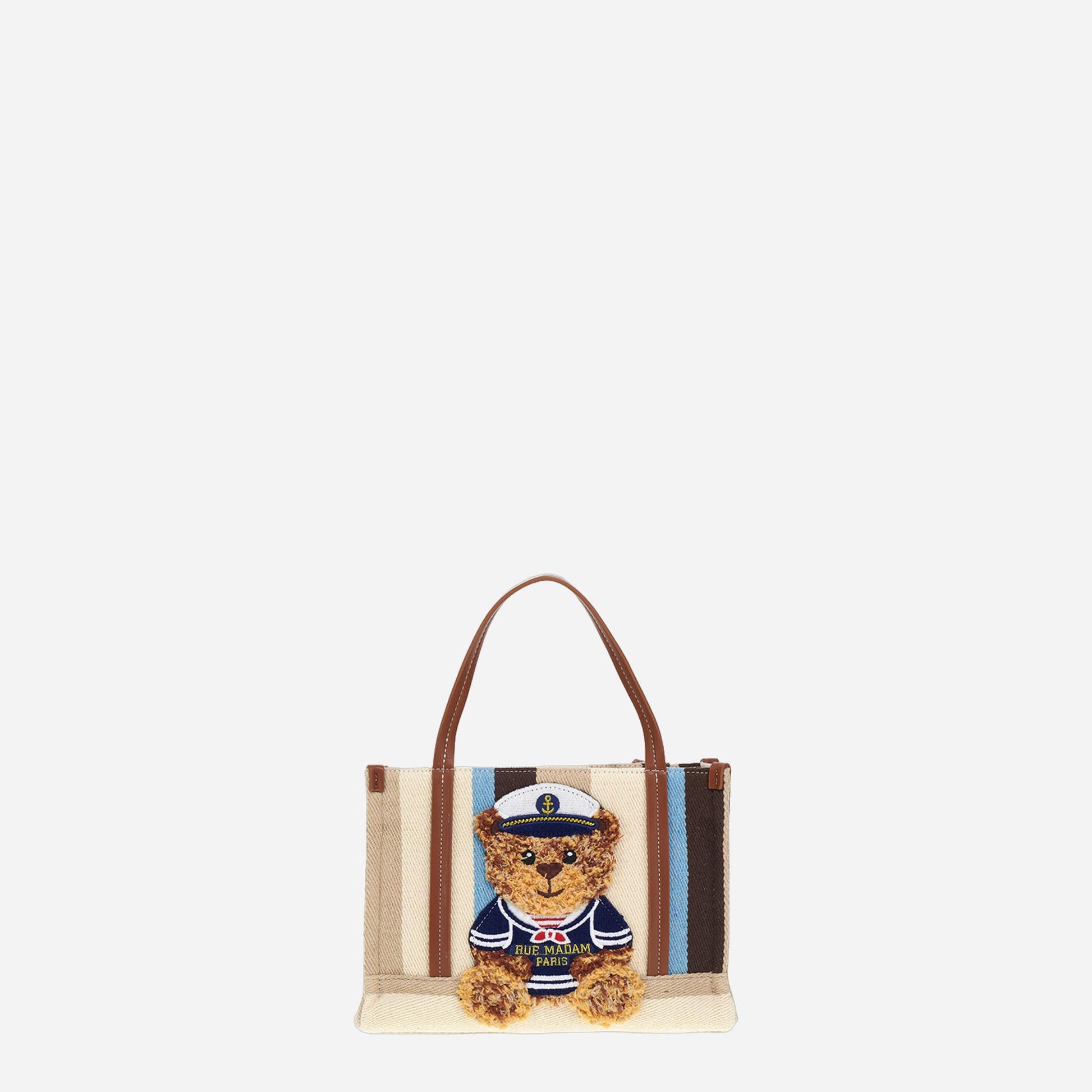 RUE MADAM MARVIN MINI SHOPPING SUMMER MULTI BROWN 