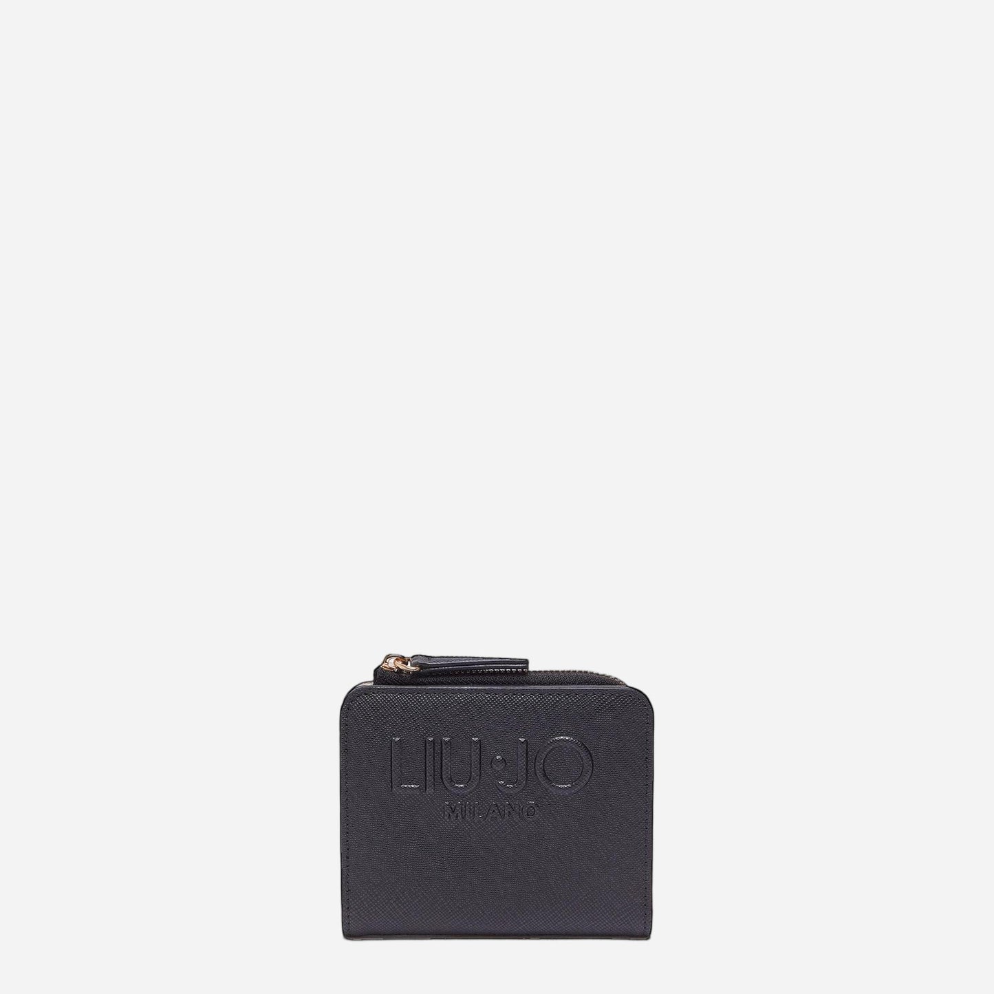 LIU JO Porta tessere con logo BLACK 