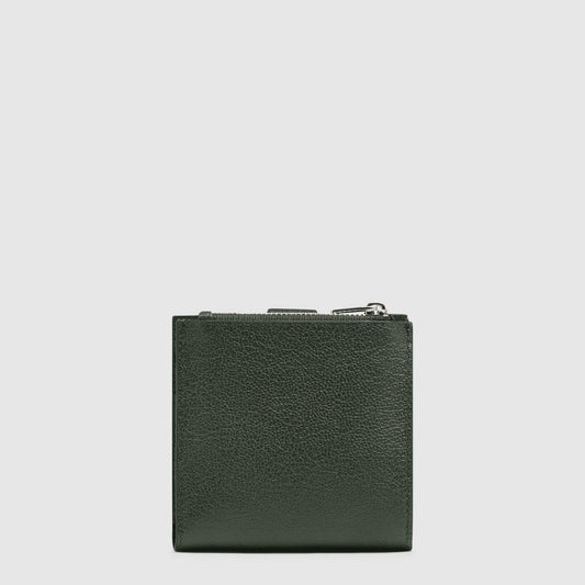 PIQUADRO Portacarte di credito donna in pelle Verde 
