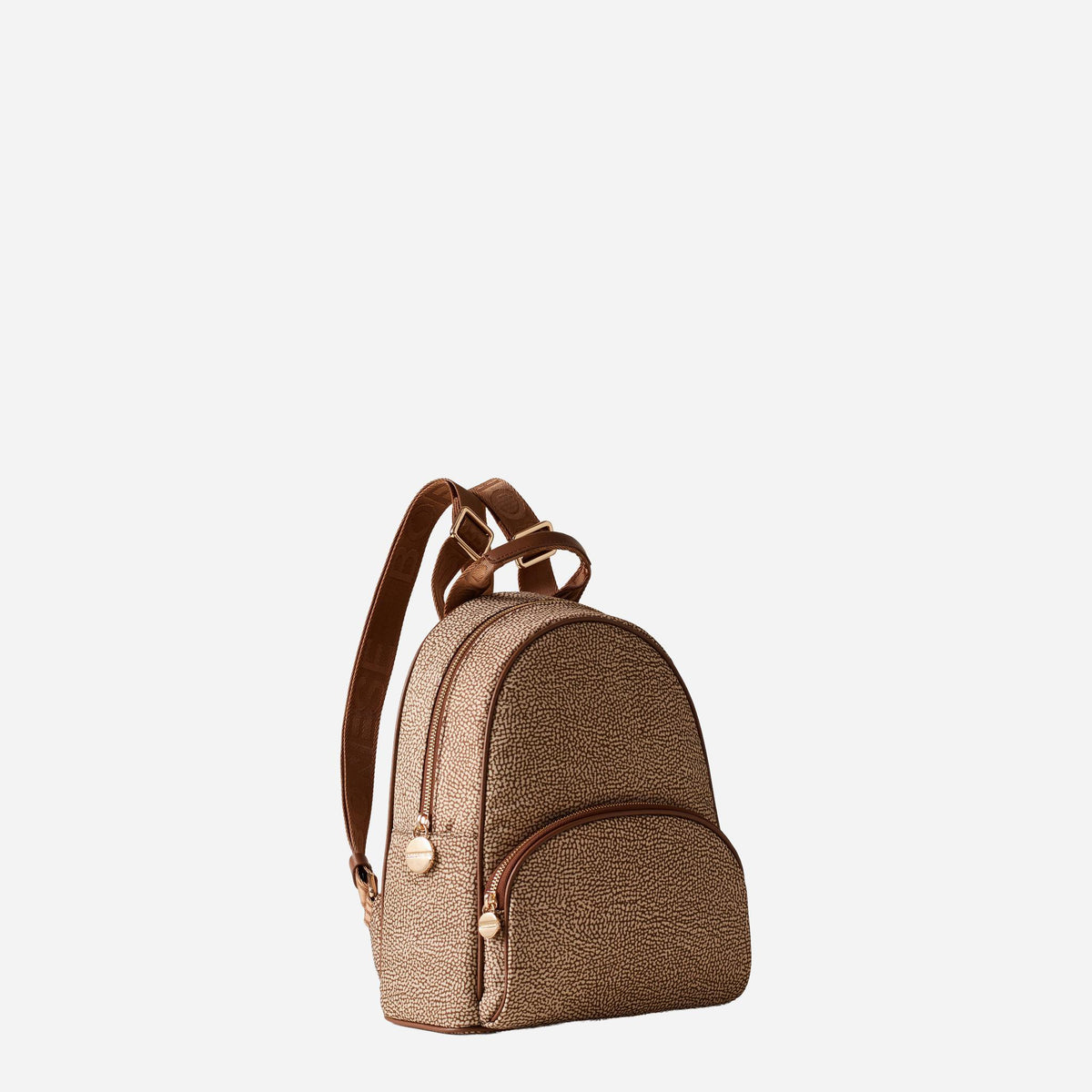 borbonese ZAINO MEDIUM Beige/marrone 