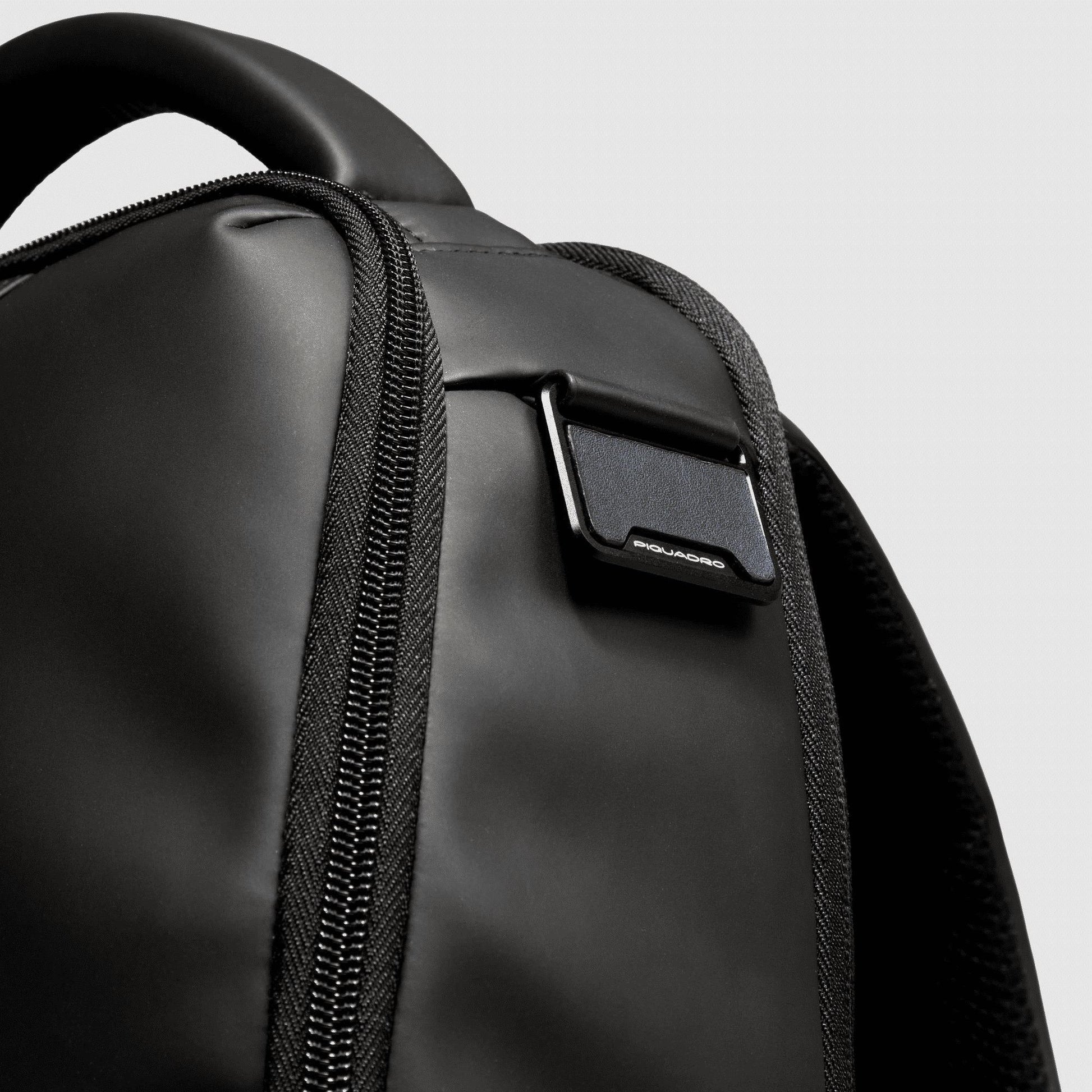 PIQUADRO Zaino uomo porta pc e iPad® Nero 