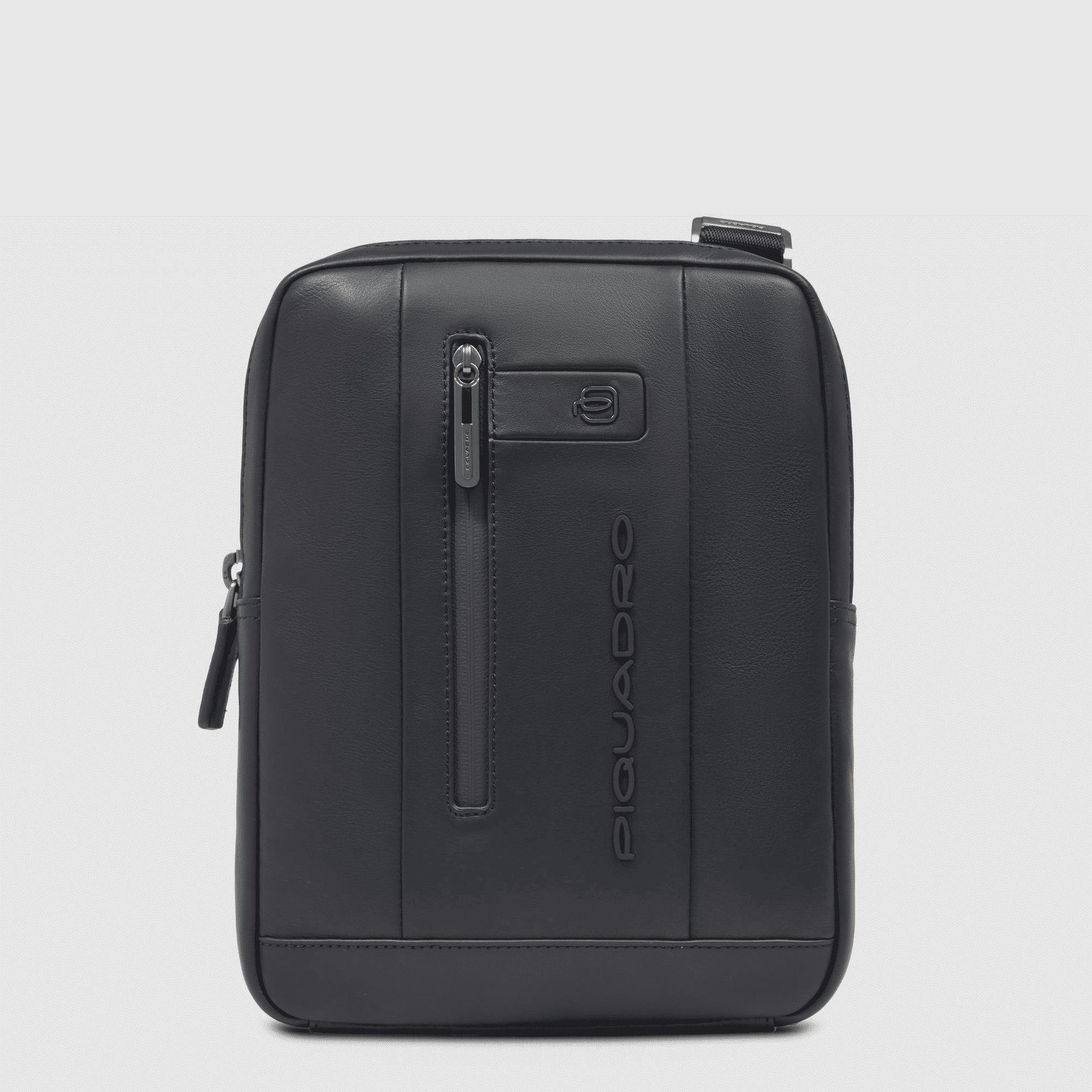 PIQUADRO Borsello uomo porta iPad® in pelle Nero 