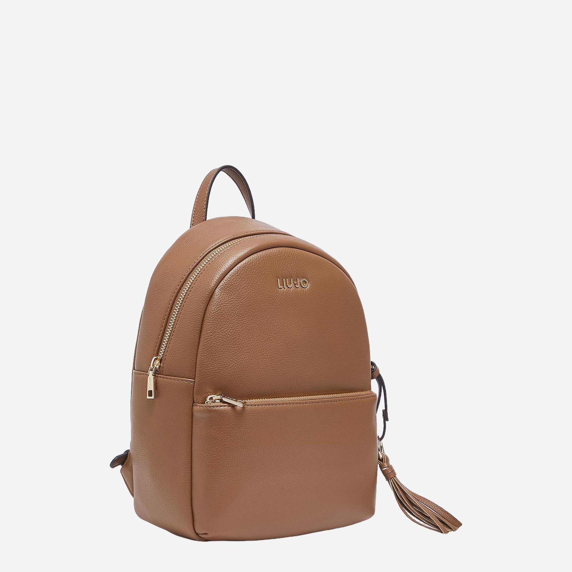 LIU JO Zaino medio con charm Cammello 