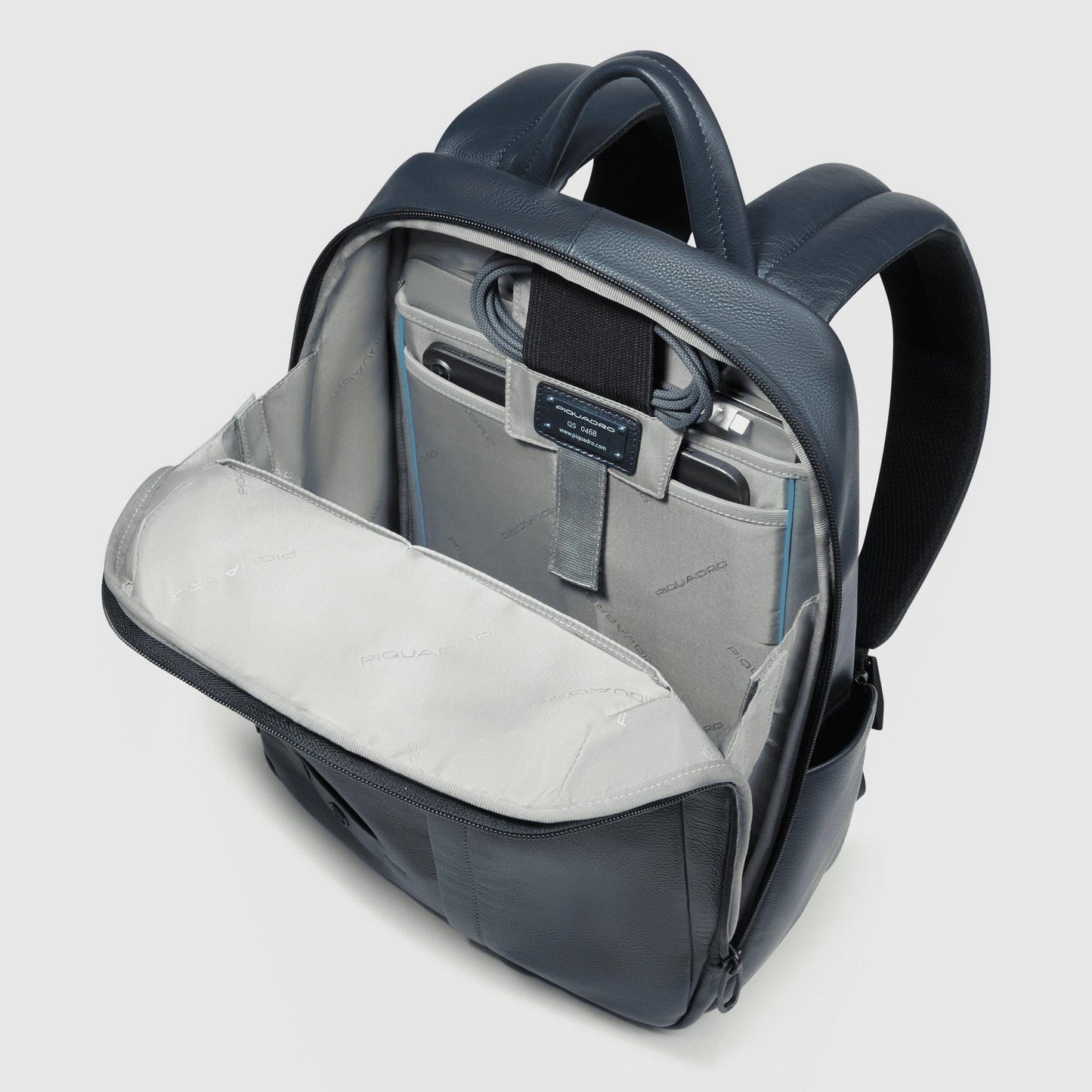 PIQUADRO Zaino uomo porta pc e iPad® Blu 