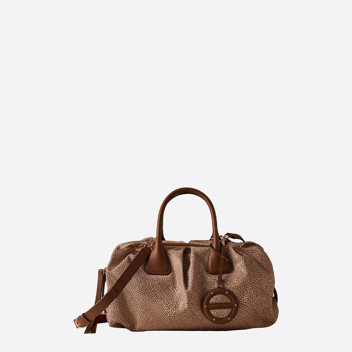 borbonese VIS A VIS BAULETTO LARGE Beige/marrone 