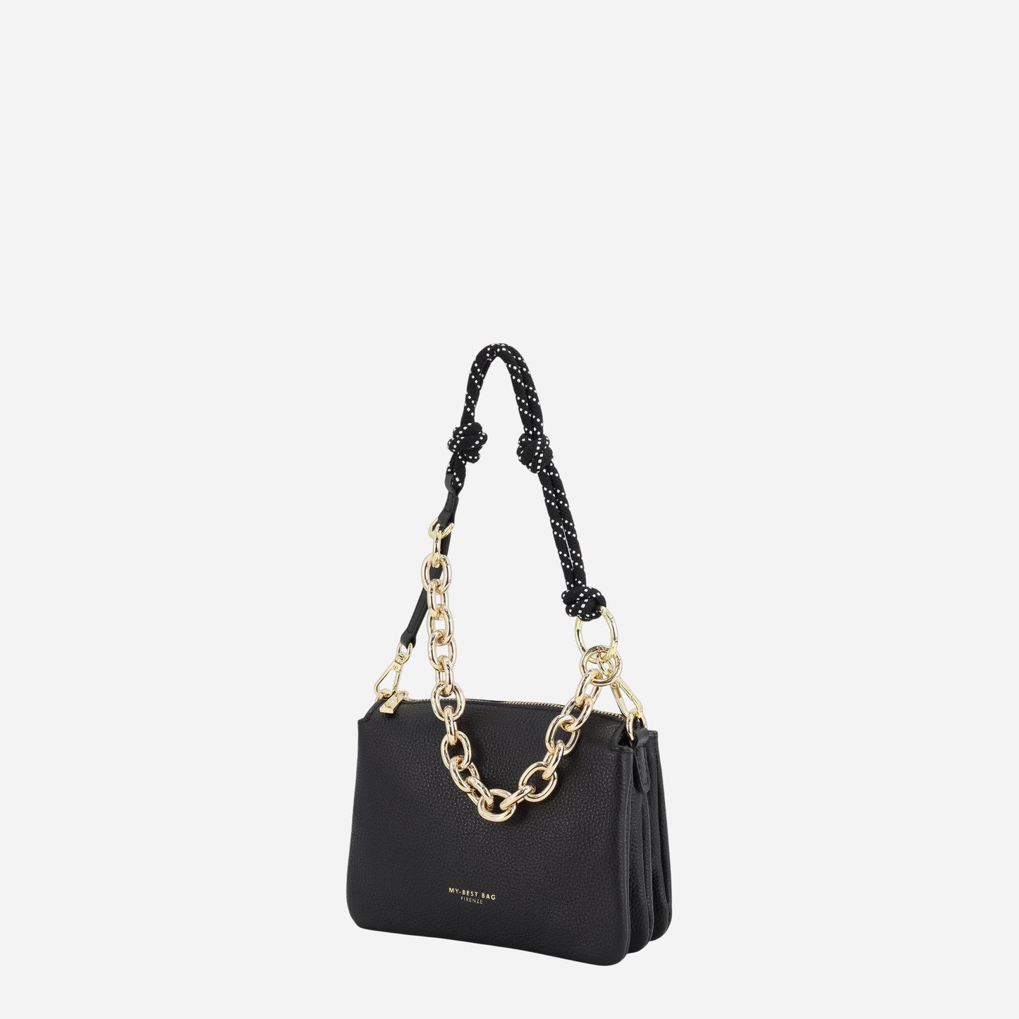 MY BEST BAG REFLEX SMALL PELLE DOLLARO Nero 