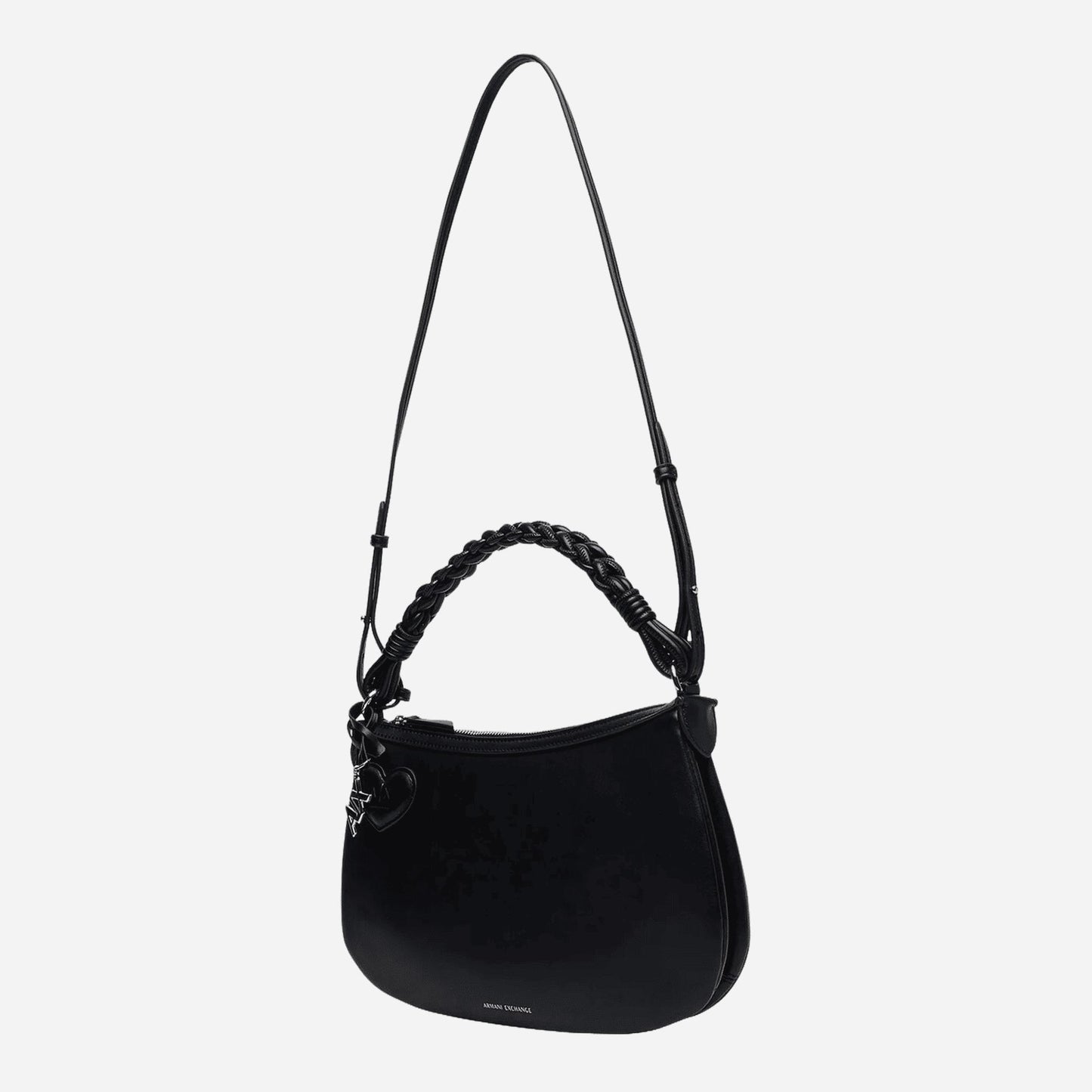 ARMANI EXCHANGE Maya borsa a mano con tracolla BLACK 