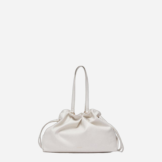LIU JO Borsa a spalla Riccy grande CREAM 
