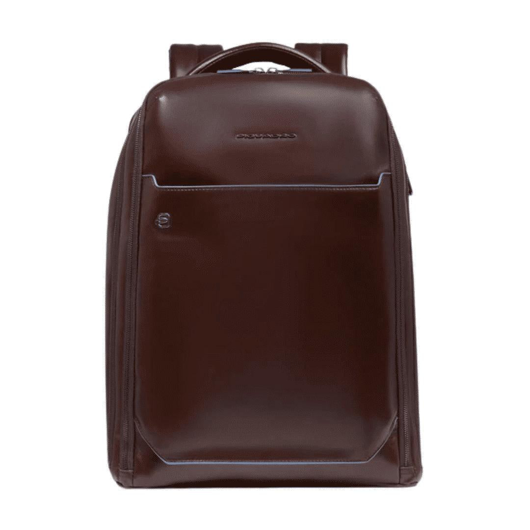 PIQUADRO Zaino da viaggio fast-check porta pc e iPad®Pro Mogano 