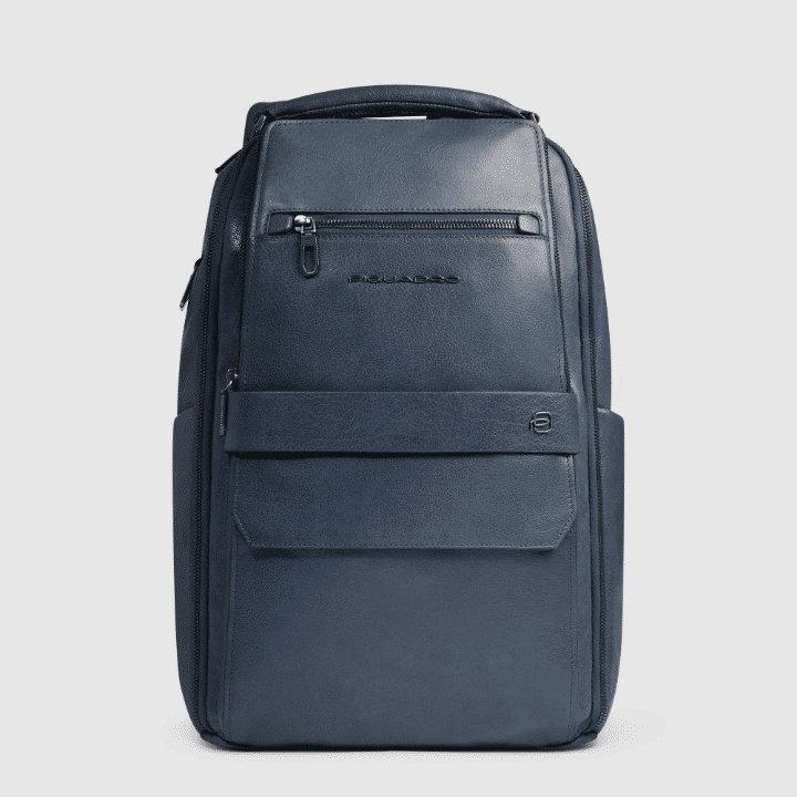 PIQUADRO Zaino porta PC 15,6'' in pelle Avio 