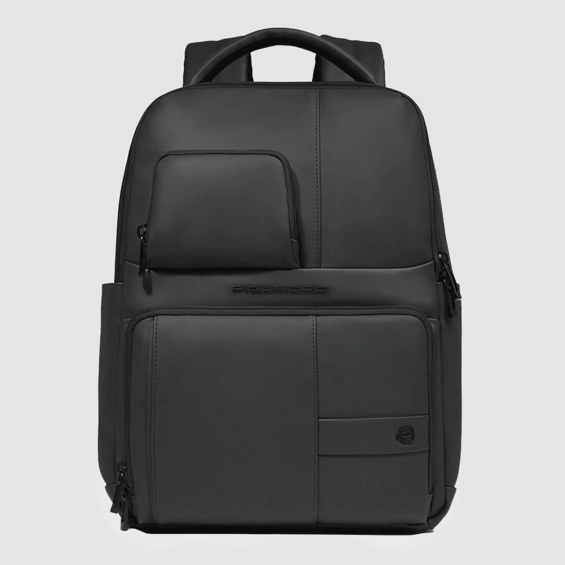 PIQUADRO Zaino uomo porta pc e iPad® Nero 
