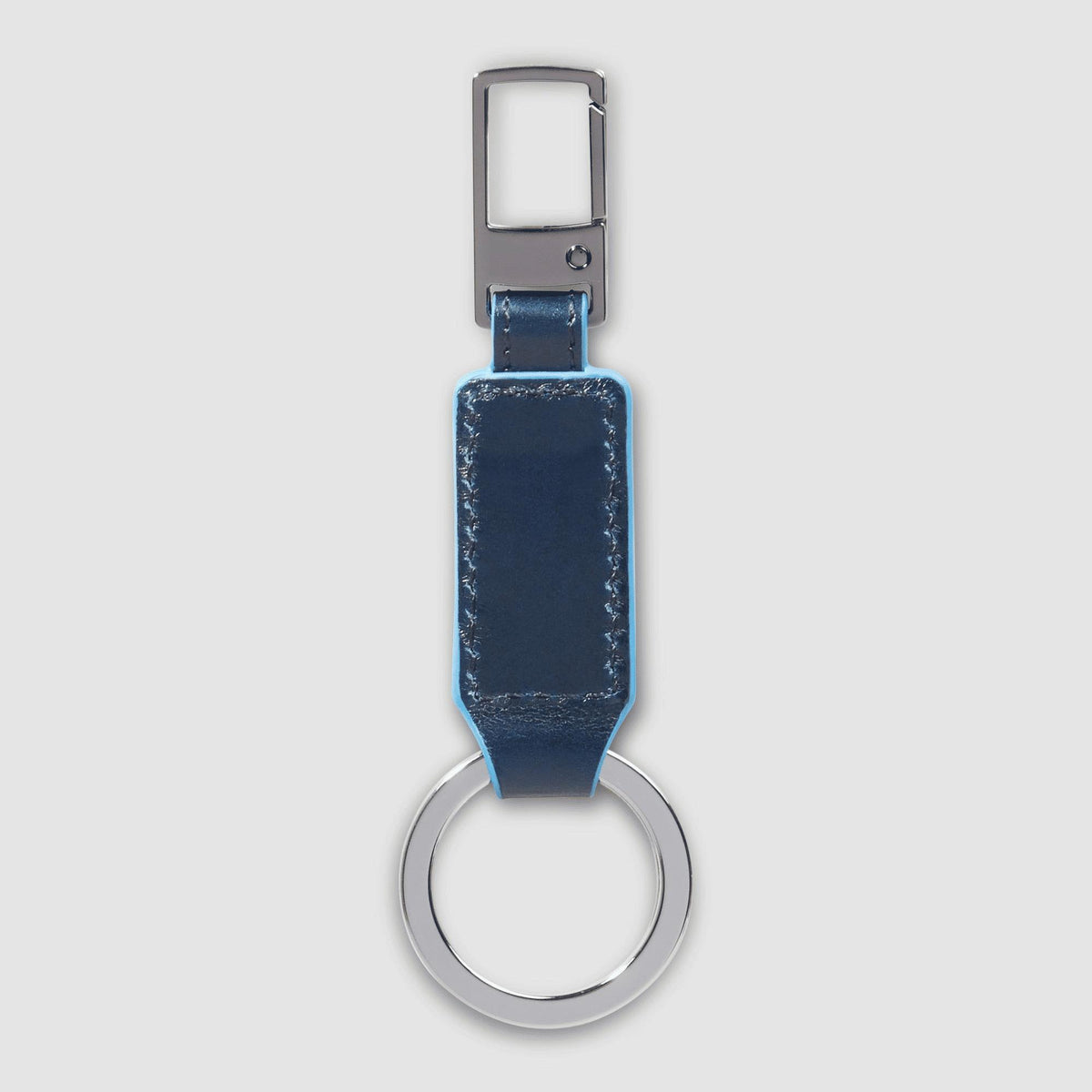 PIQUADRO Portachiavi in pelle BLU2 