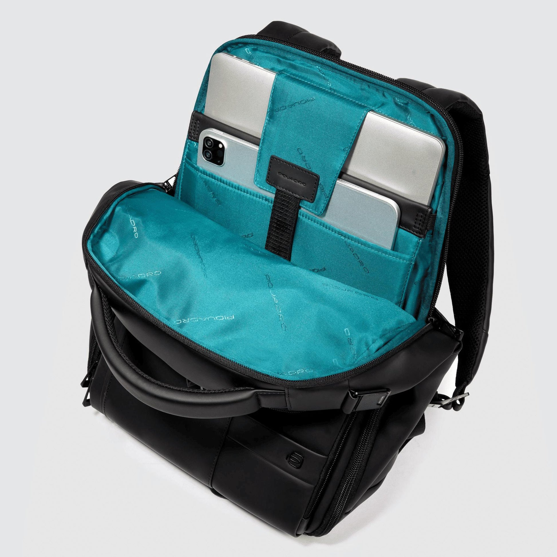 PIQUADRO Zaino uomo porta pc e iPad® Nero 
