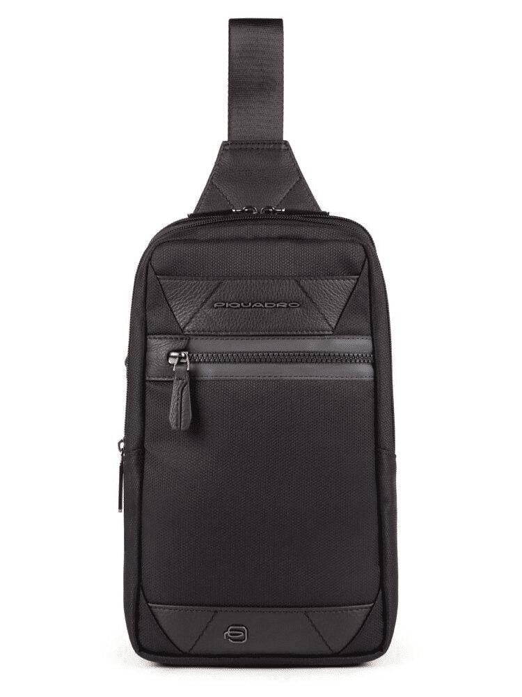 PIQUADRO Monospalla porta iPad®mini Nero 