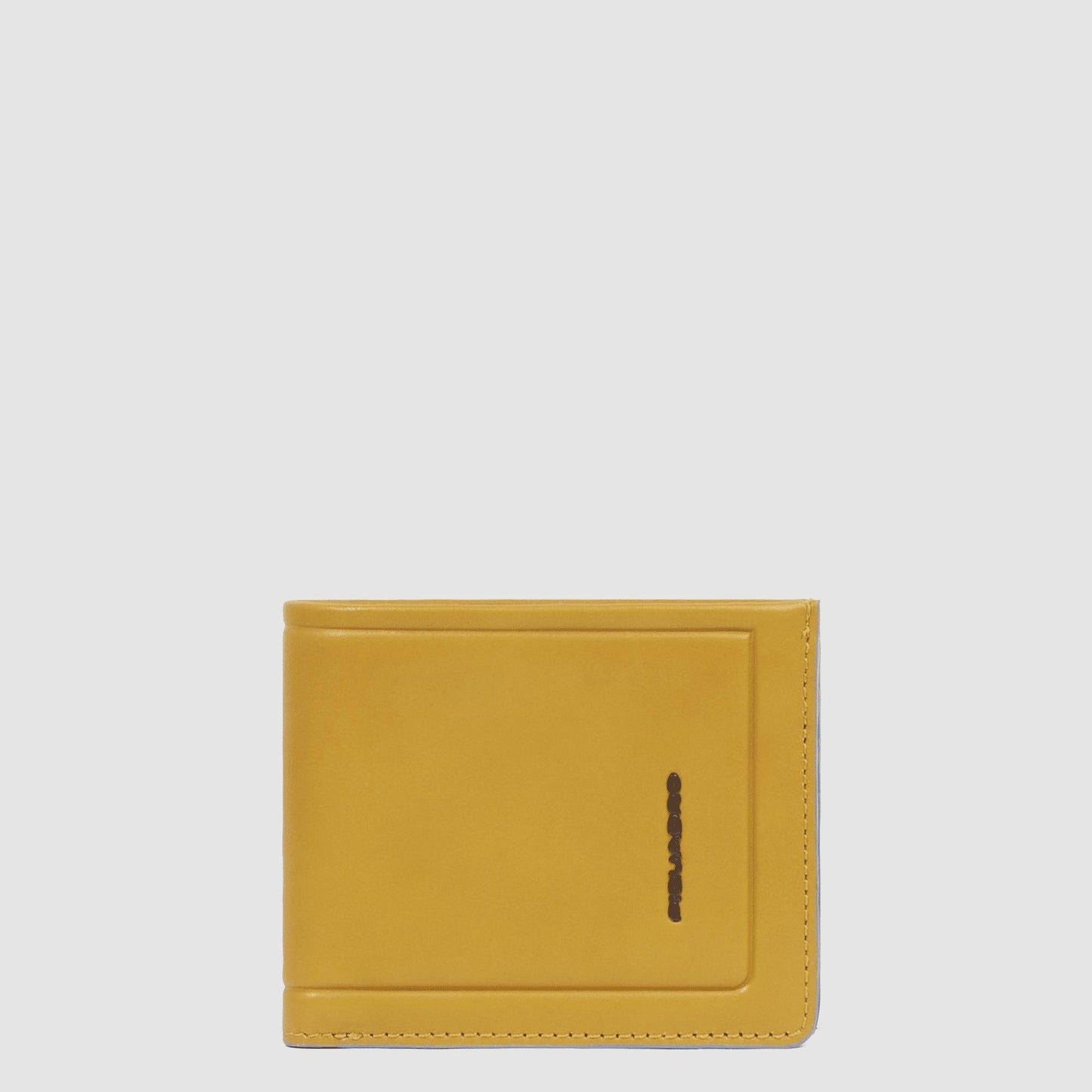 PIQUADRO Portafoglio uomo con porta documenti rimovibile Giallo 