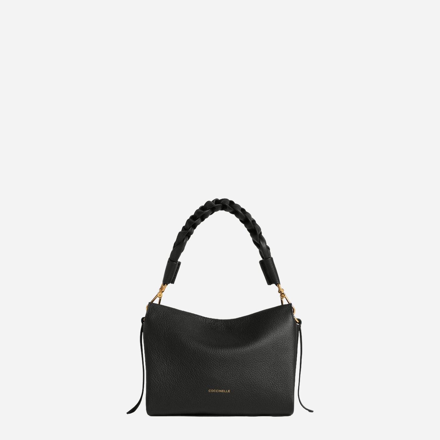 coccinelle Boheme Small NOIR/COGNAC 