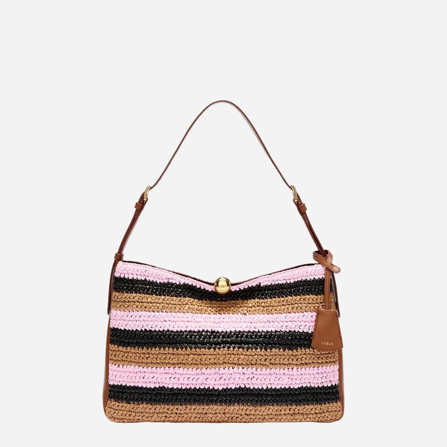 FURLA Furla Sfera Soft Borsa A Spalla Large TONI COGNAC 