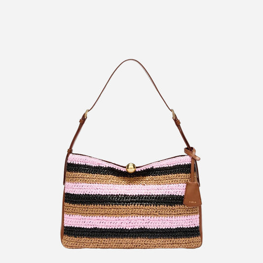 FURLA Furla Sfera Soft Borsa A Spalla Large TONI COGNAC 