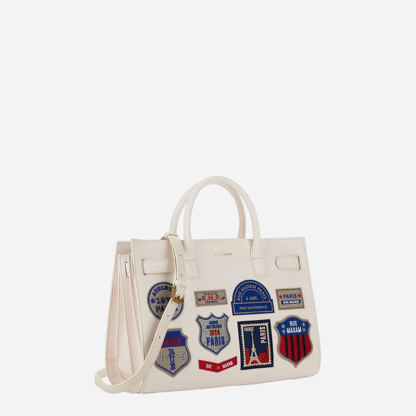 RUE MADAM ST.GERMAIN TOTE Off White 