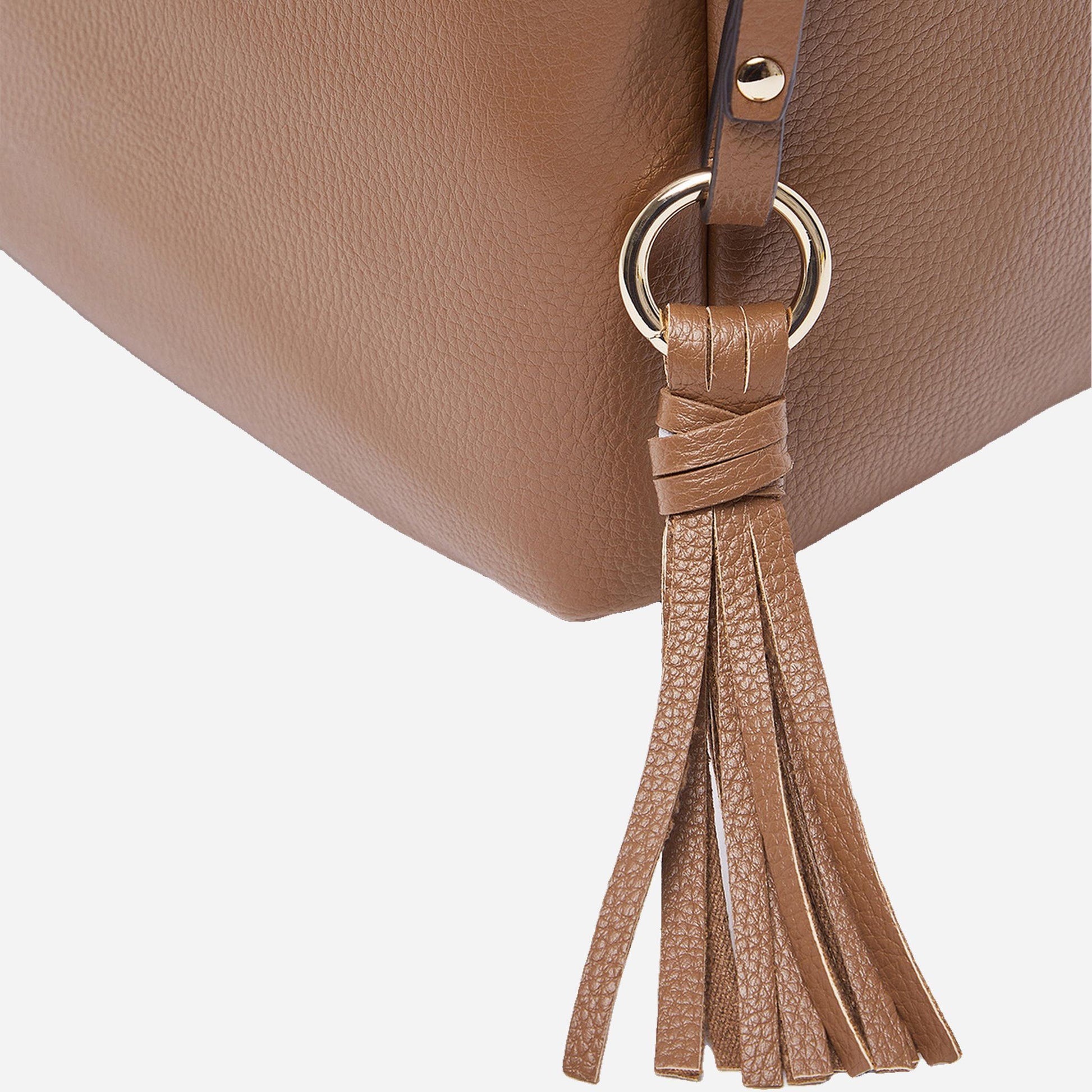 LIU JO Zaino medio con charm Cammello 