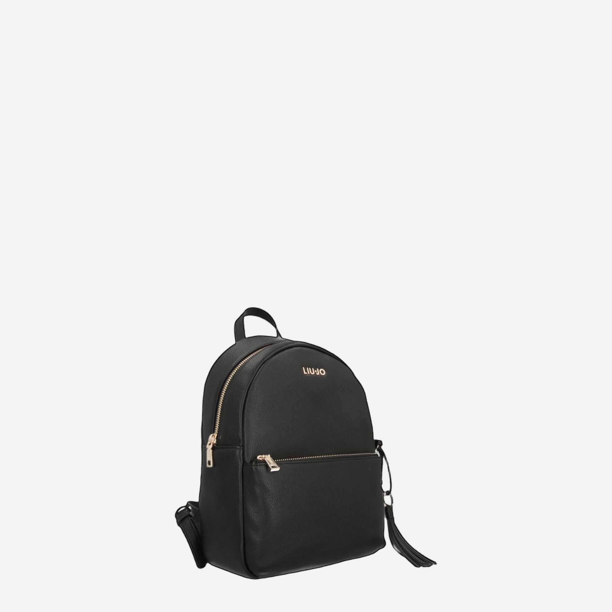 LIU JO Zaino medio con charm BLACK 