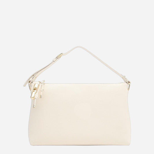 FURLA Furla Debby Borsa A Spalla Large Panna 