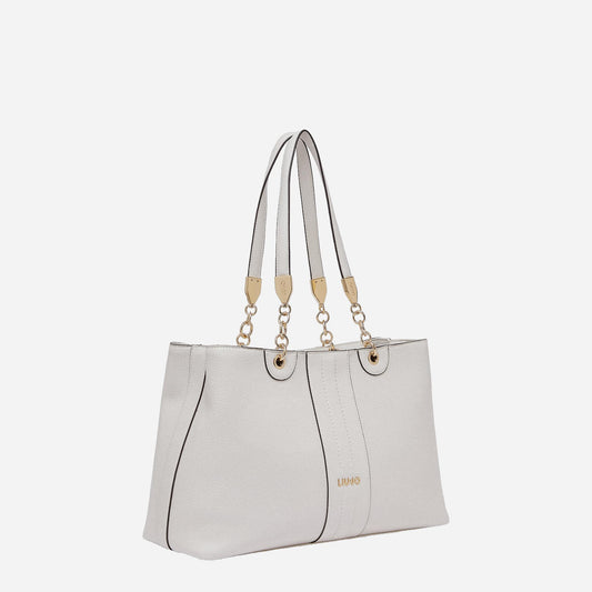 LIU JO Borsa a spalla media CREAM 