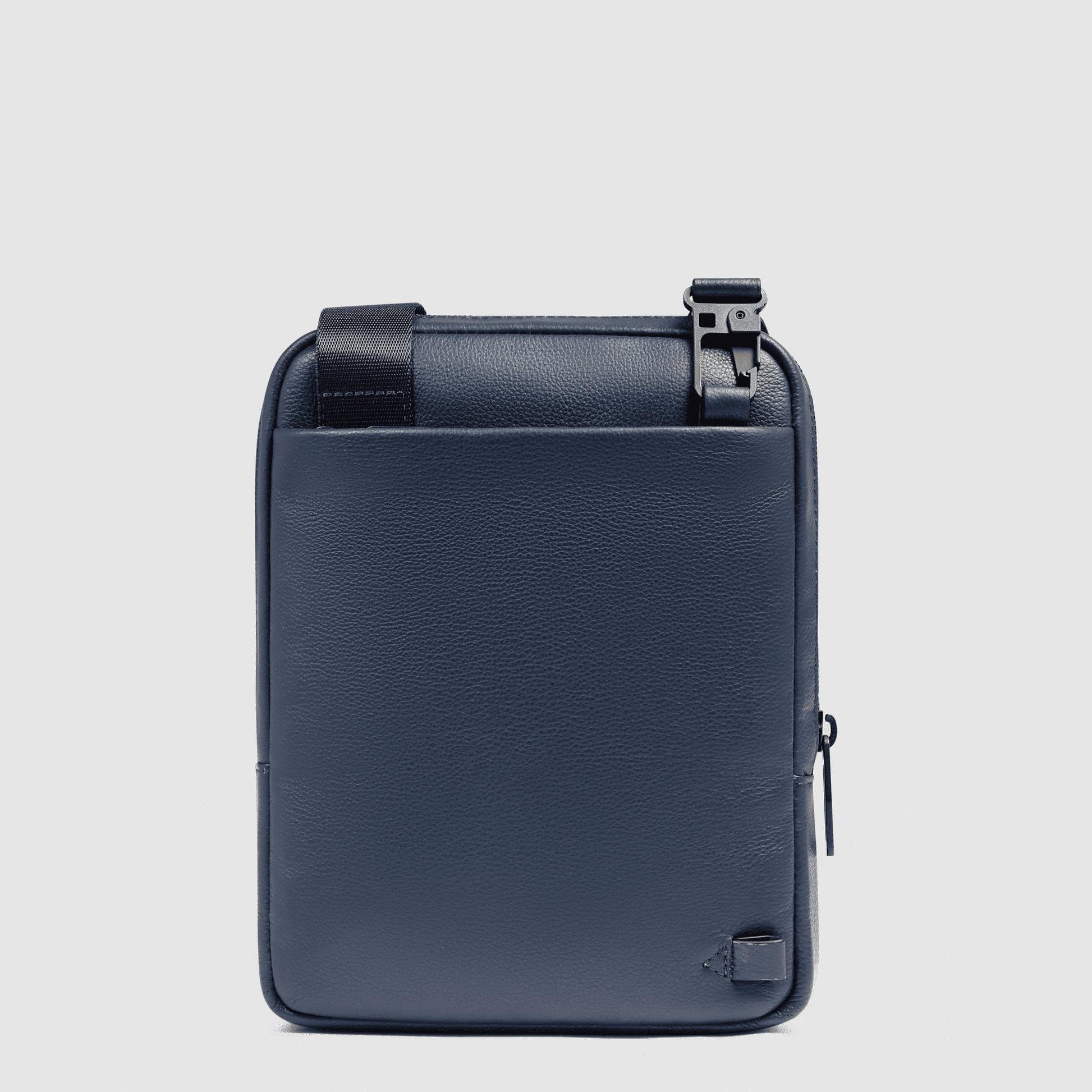 PIQUADRO Borsello organizzato con scomparto porta iPad®mini Blu 