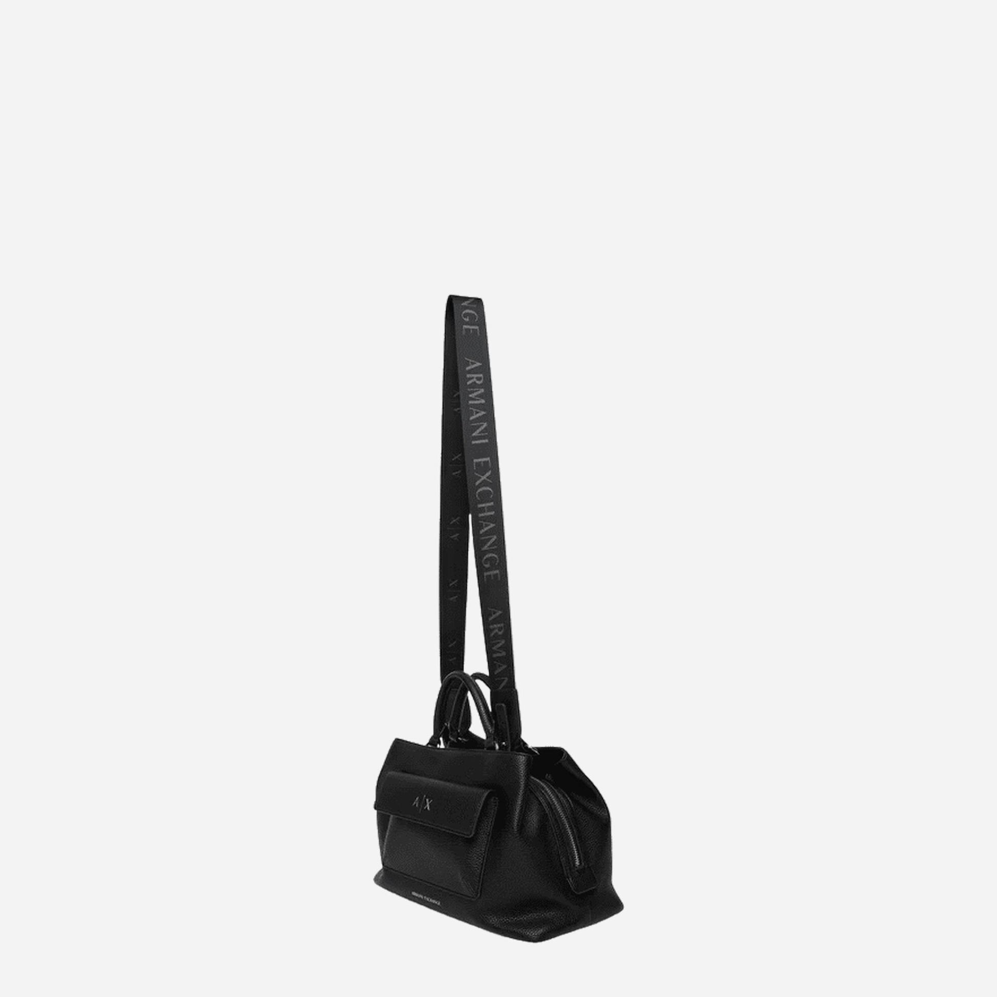 ARMANI EXCHANGE Borsa a mano media BLACK 