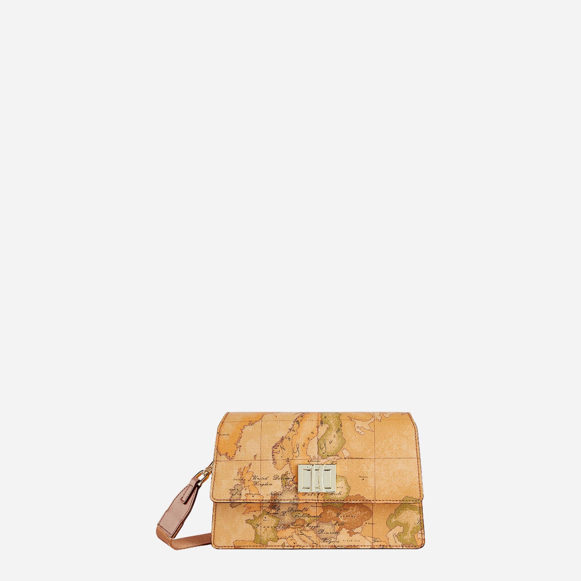 ALVIERO MARTINI Geo Classic tracollina con patta e logo 1C Geo Classic 