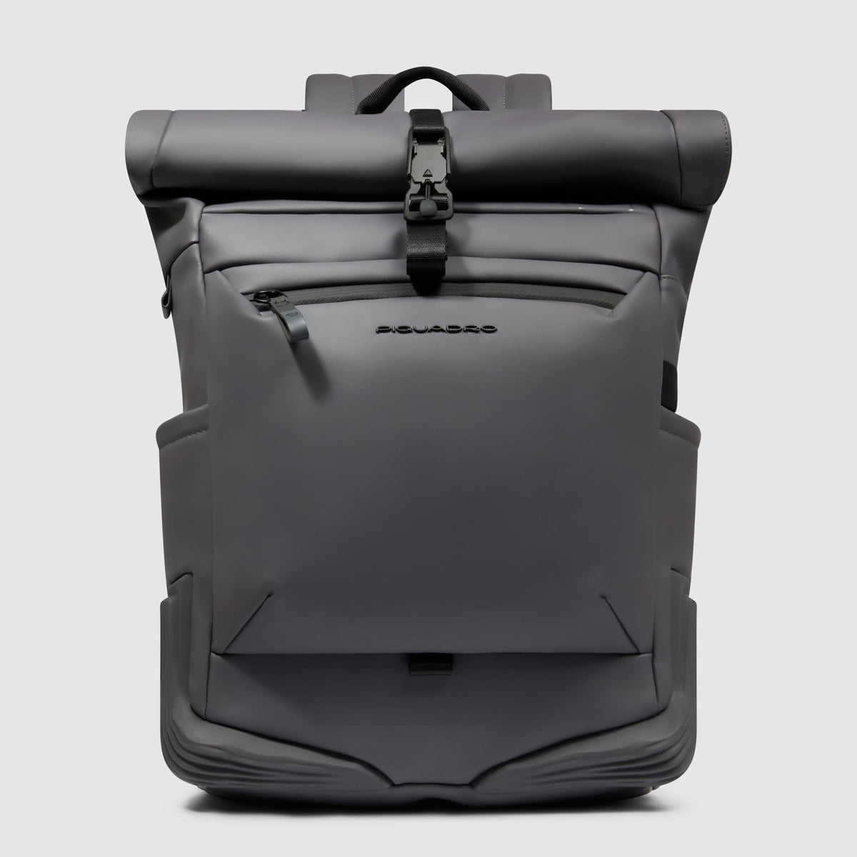 PIQUADRO Zaino roll-top per PC e iPad® Grigio 