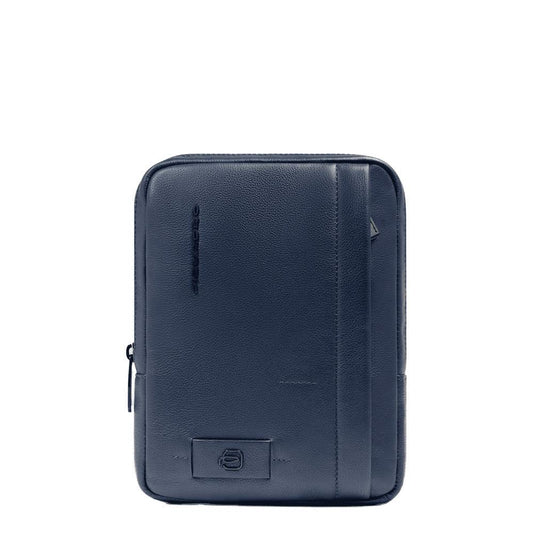 PIQUADRO Borsello organizzato con scomparto porta iPad®mini Blu 