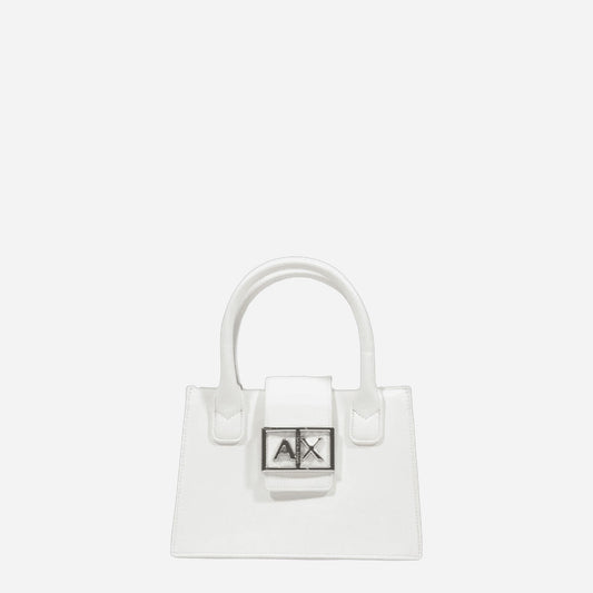 ARMANI EXCHANGE Borsa piccola a tracolla Off White 