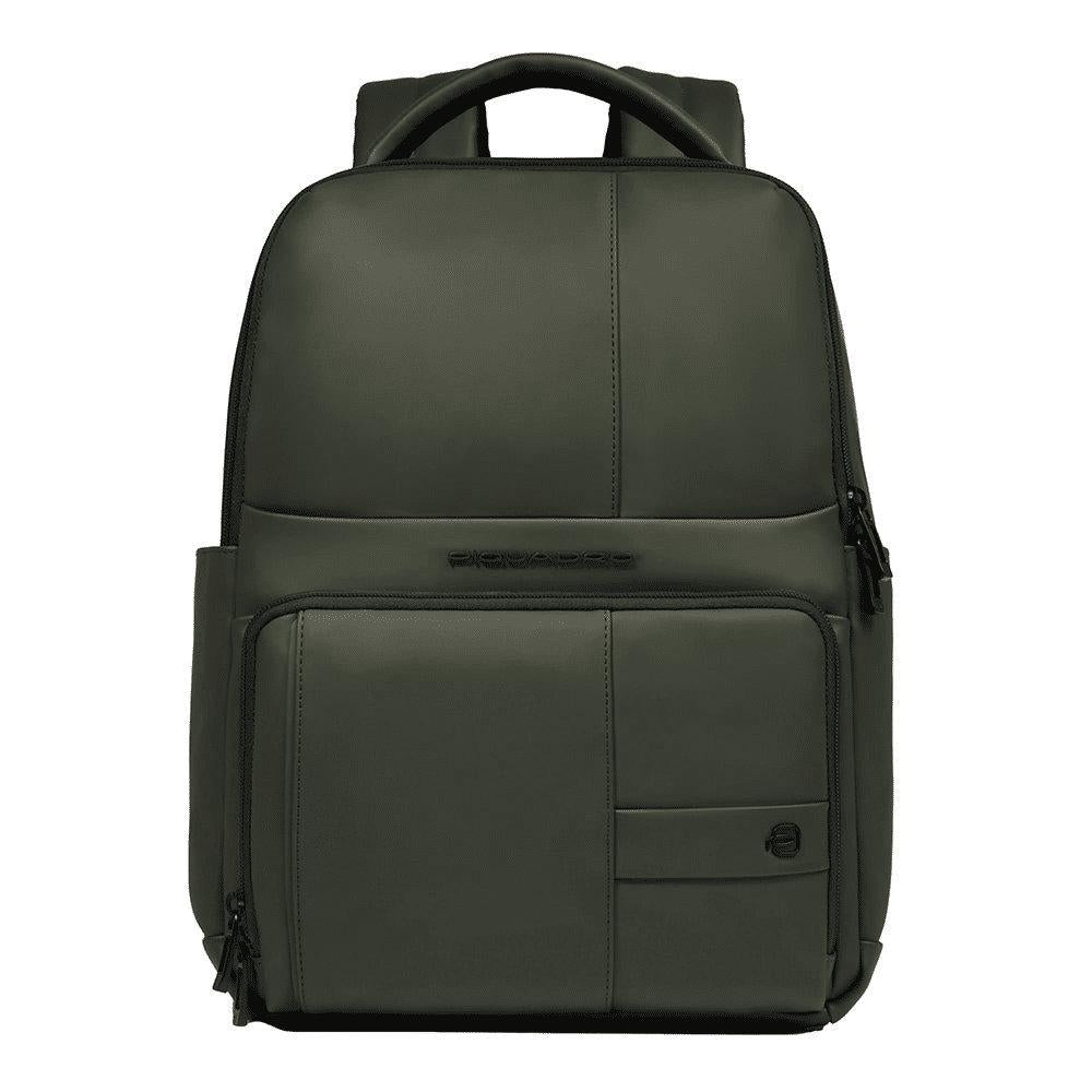 PIQUADRO Zaino uomo resistente all'acqua porta pc e iPad® Verde 