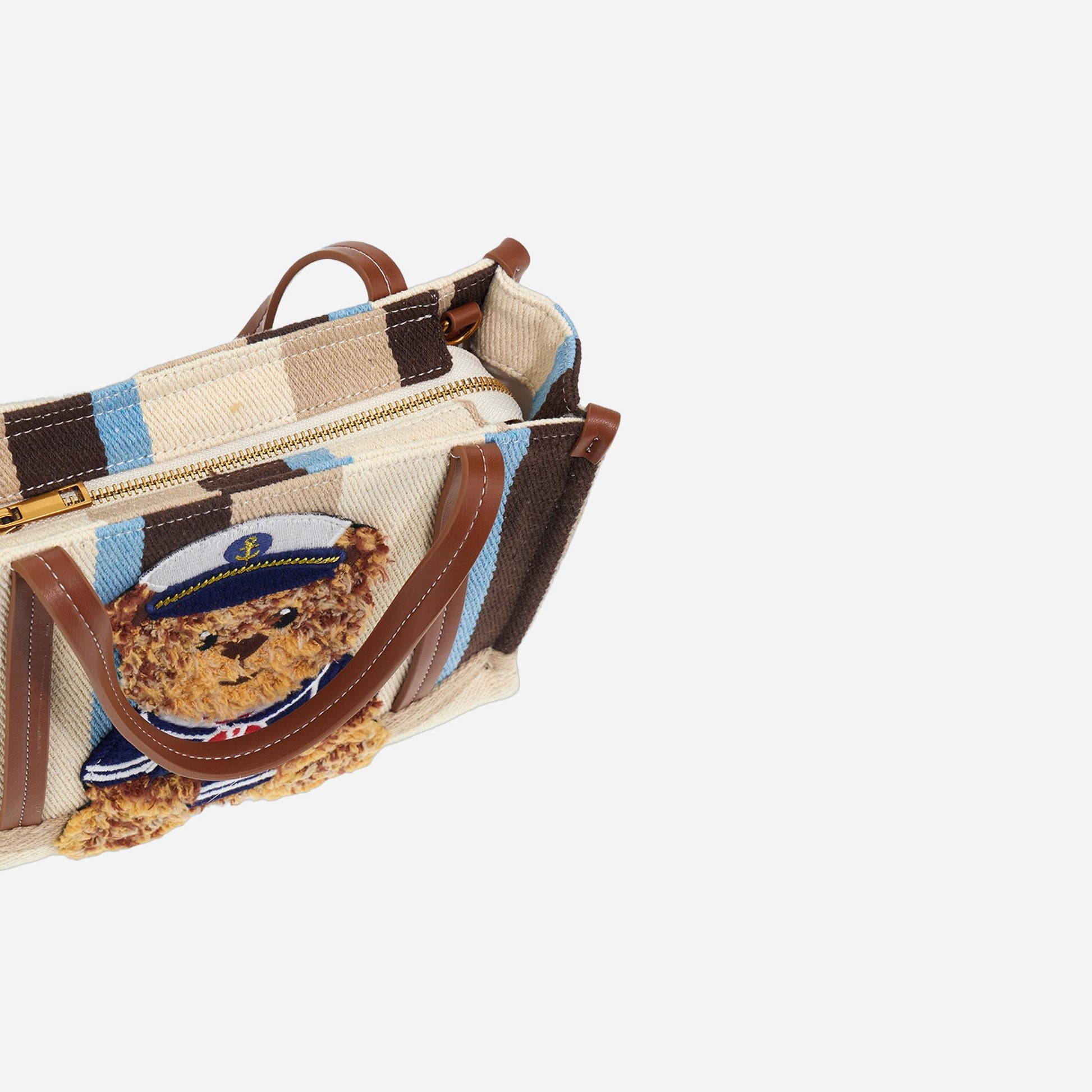 RUE MADAM MARVIN MINI SHOPPING SUMMER MULTI BROWN 